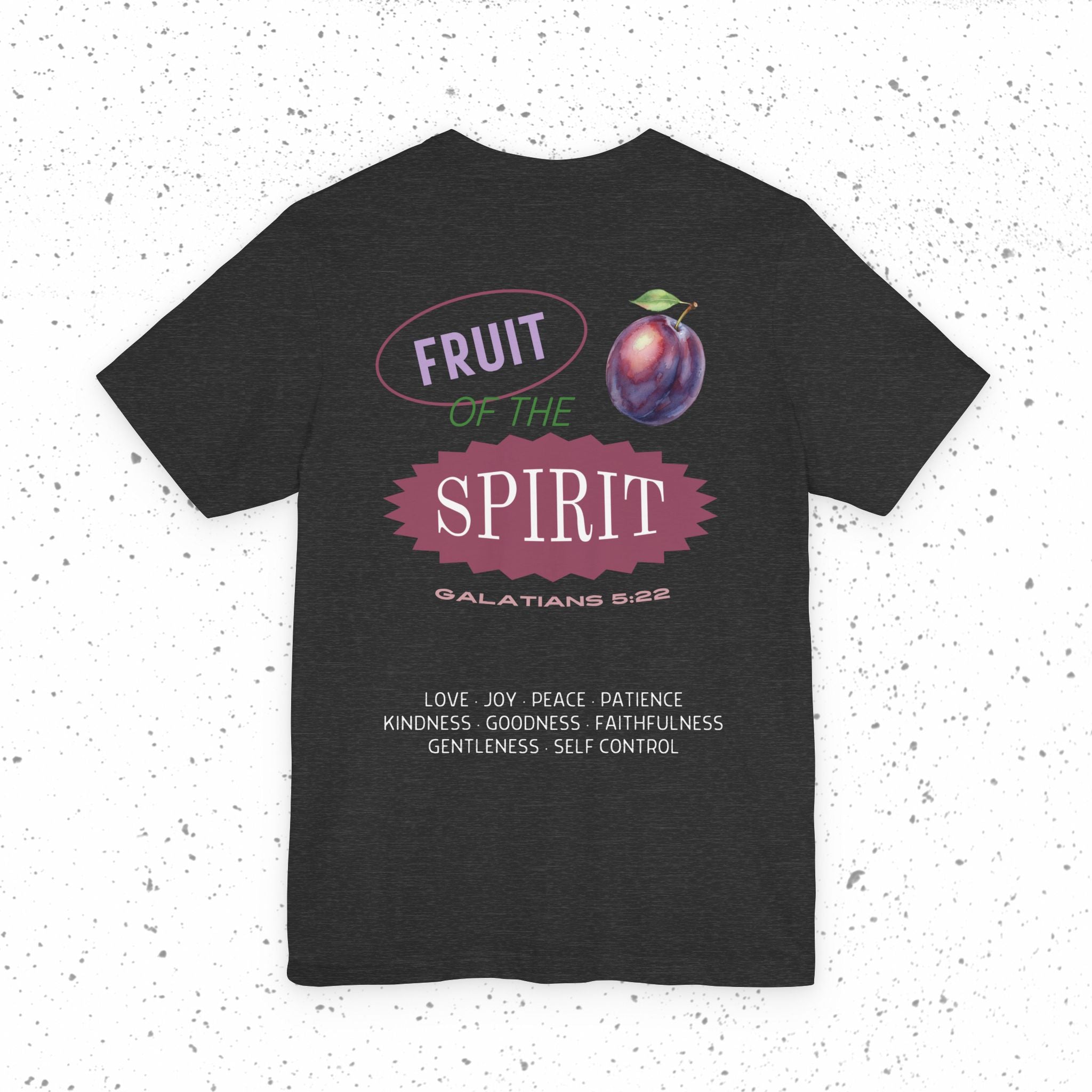 Fruit of the Spirit Graphic Tee (Plum)