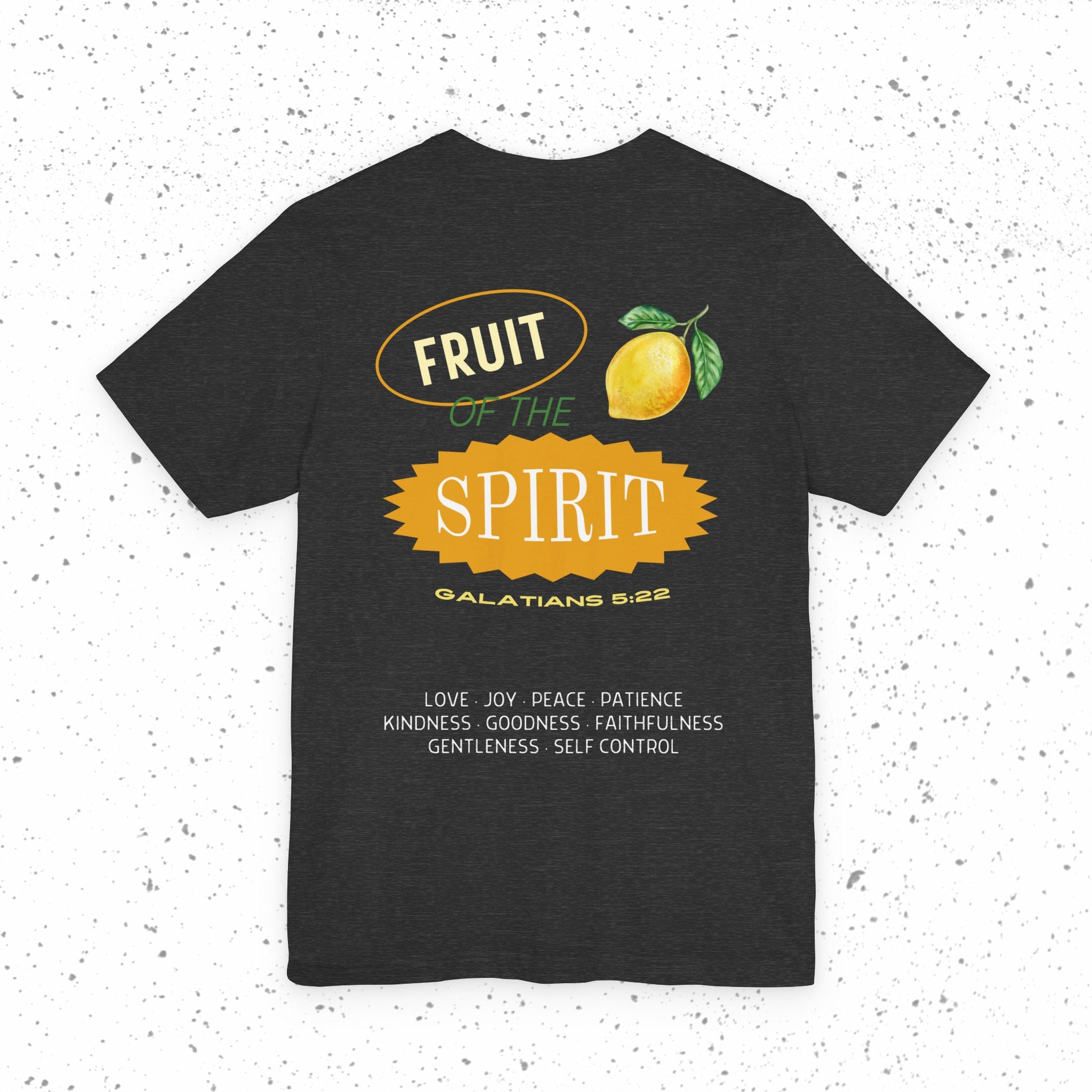 Fruit of the Spirit Graphic Tee (Lemon)